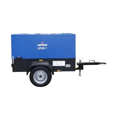 050-7 Liutech Air Compressor175 psi diisel 7 baari õhukompressori masin kaevandamiseks